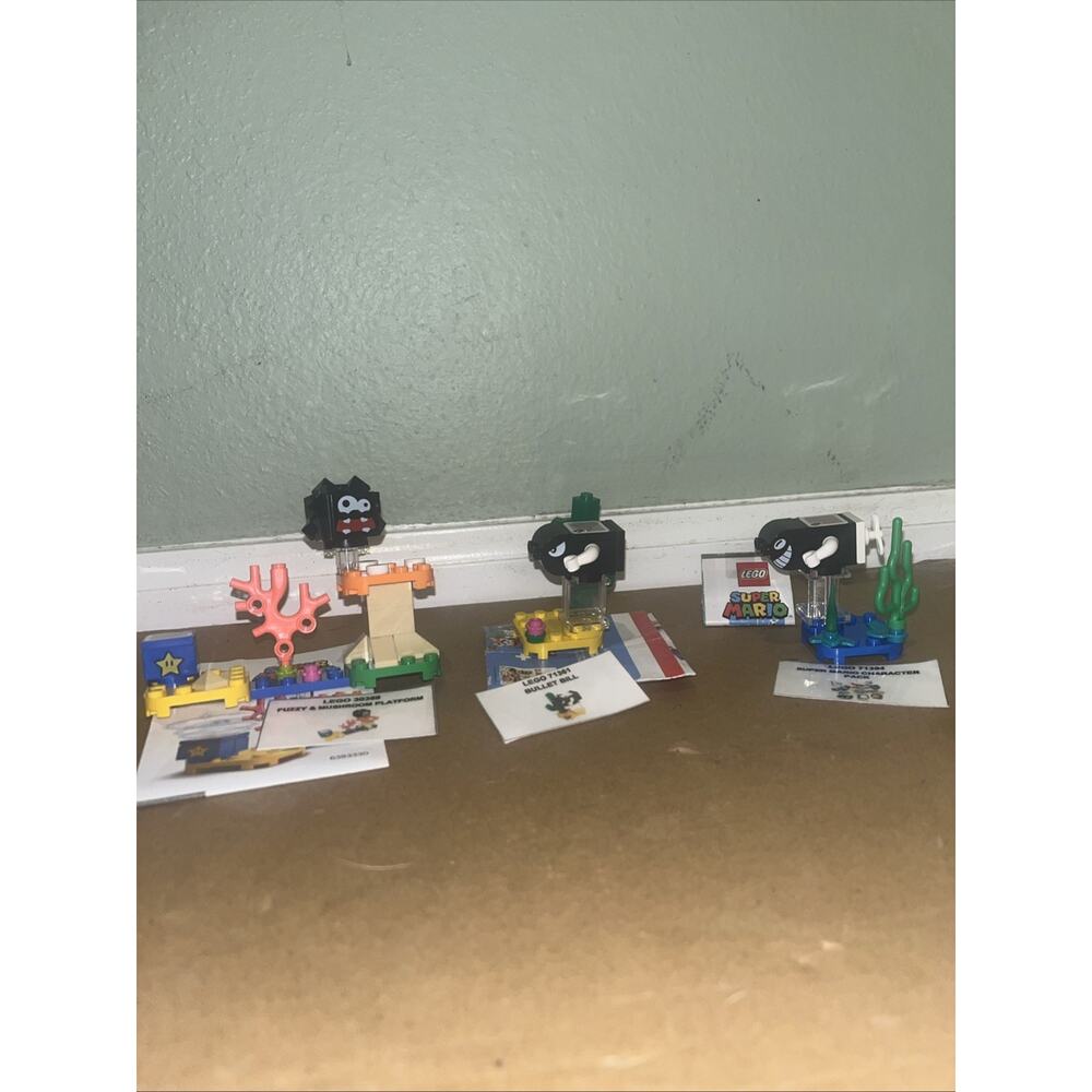 Mario Lego Figure Lot . Pack Series.